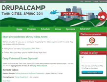 Tablet Screenshot of 2011.tcdrupal.org
